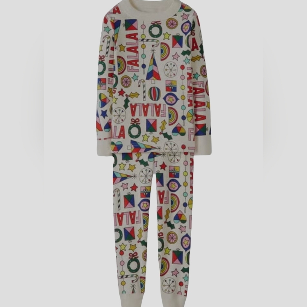 Hanna Andersson Colorful Graphic Girls Pajama Set Size 10🔥5 If You Get Bundle🔥